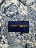 Louis Vuitton x Virgil Abloh 2022 Floral Distressed Denim Jacket، الصورة 10