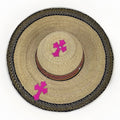 Chrome Hearts Pink Cross Patch Straw Hat, photo 3
