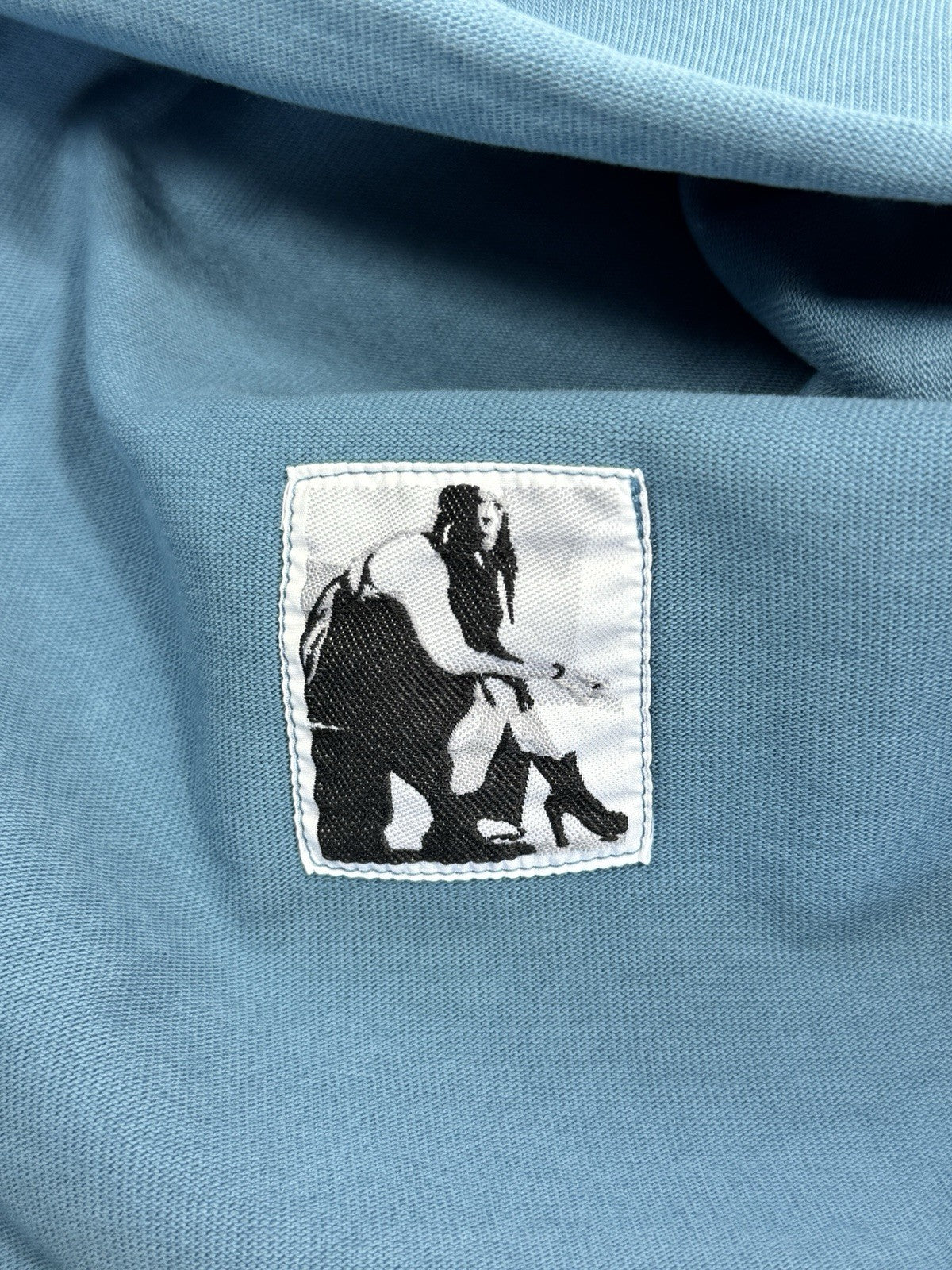 Rick Owens Crewneck Toothpaste Long Sleeve T-Shirt, photo 4