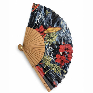 Louis Vuitton x Pharrell Williams Monogram Resort Print Folding Hand Fan، الصورة 1