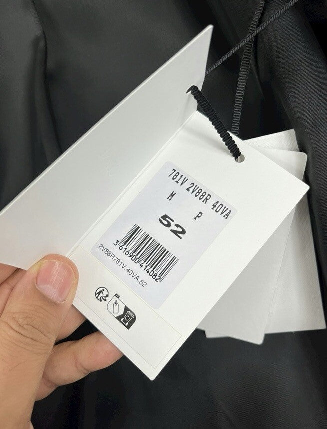 Celine x Hedi Slimate Logo Embroidered Checked Wool Jacket, photo 8