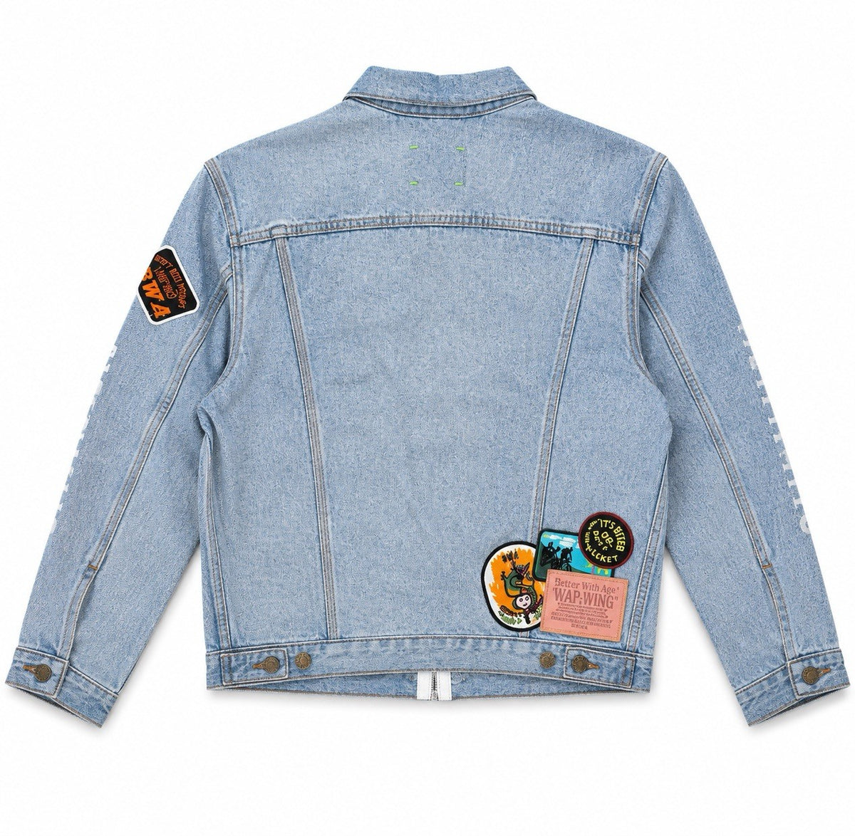 Better With Age Brogue Reconstructed Reversible Trucker Jacket, photo 2