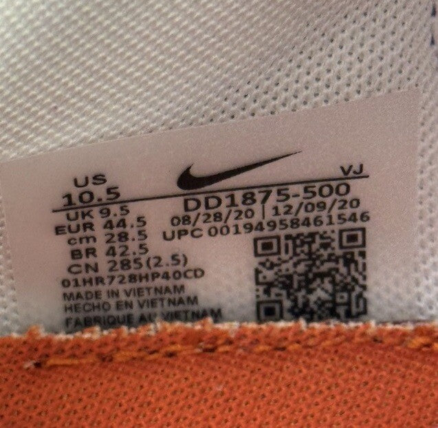 Nike Vaporwaffle Sacai Dark Iris Sneakers, photo 8