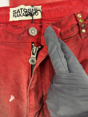 Satoshi Nakamotoレッド ダニーのカーペンターショーツ（写真6）