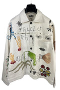 Kartik Research x Small Studios Embellished Printed Denim Jacket, photo 1
