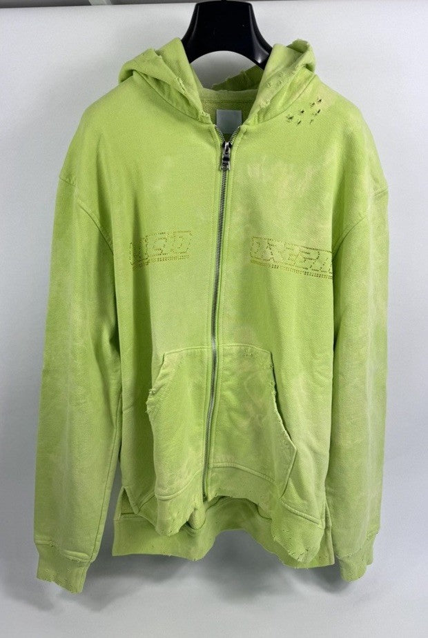 Alchemist Dreams Crystal Design Oversized Zip Up Hoodie, photo 3
