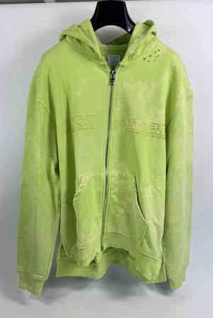 Alchemist Dreams Crystal Design Oversized Zip Up Hoodie, photo 3