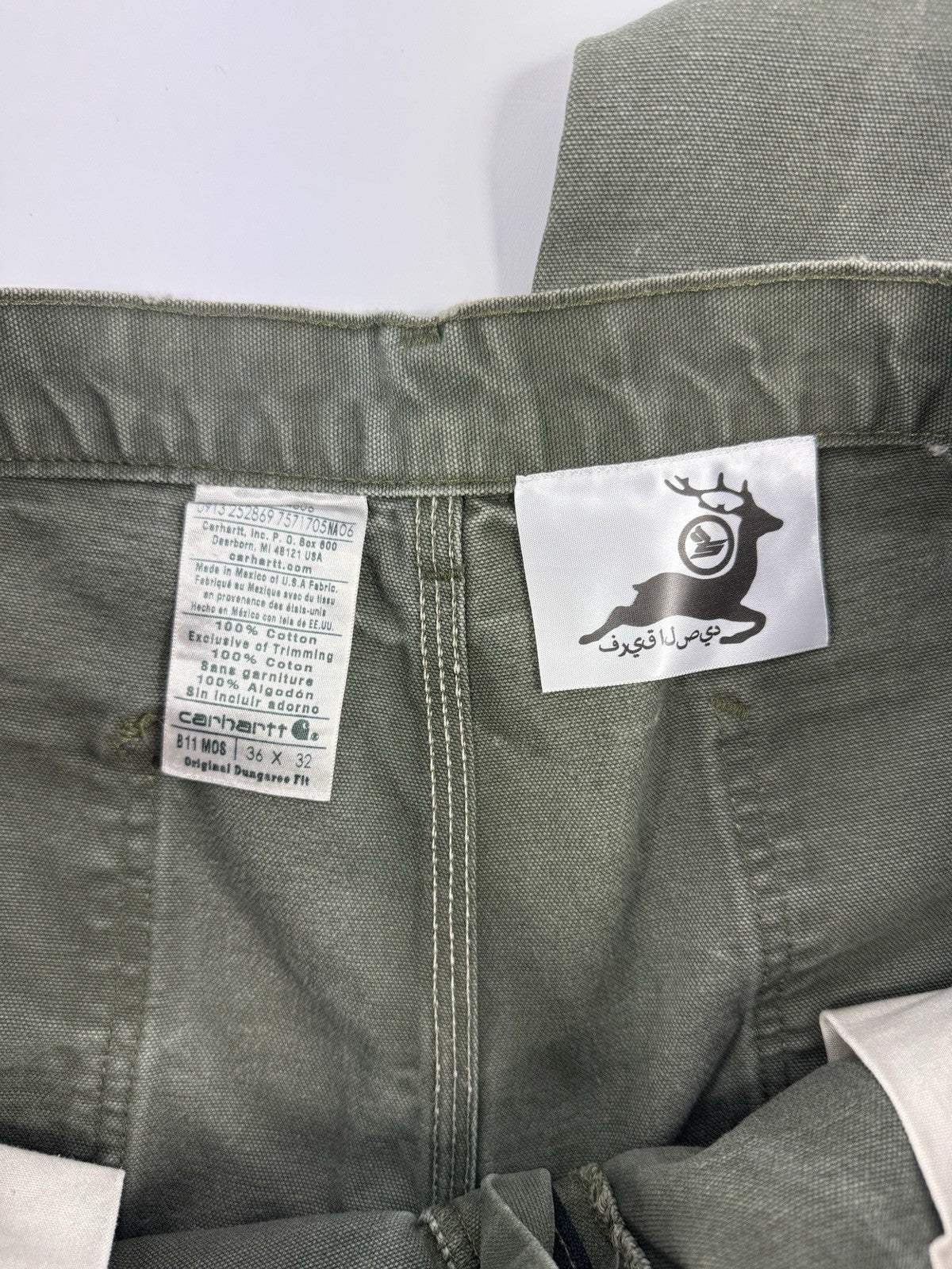 Born From Pain Sicko Flygirl Carhartt Olive Pink Purple Jeans, photo 10