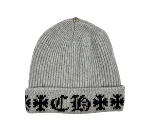Chrome Hearts Cashmere Beanie With Silver Detail، الصورة 1