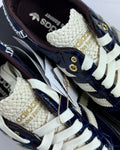 Adidas x Wales Bonner Samba Navy Croc Trainers, photo 5