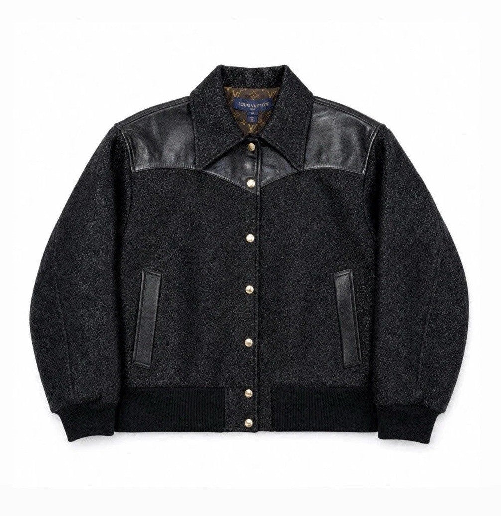 Louis Vuitton Glitter Monogram Bomber Jacket FW22/23, photo 2