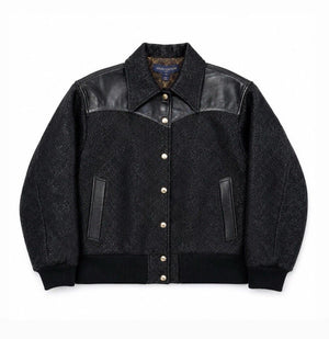 Louis Vuitton Glitter Monogram Bomber Jacket FW22/23, photo 2
