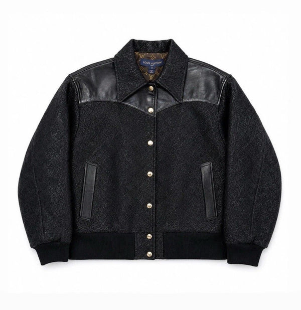 Louis Vuitton Glitter Monogram Bomber Jacket FW22/23, photo 2