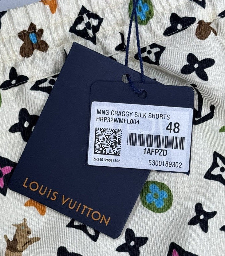 Louis Vuitton x Tyler The Creator Monogram Silk Shorts, photo 11