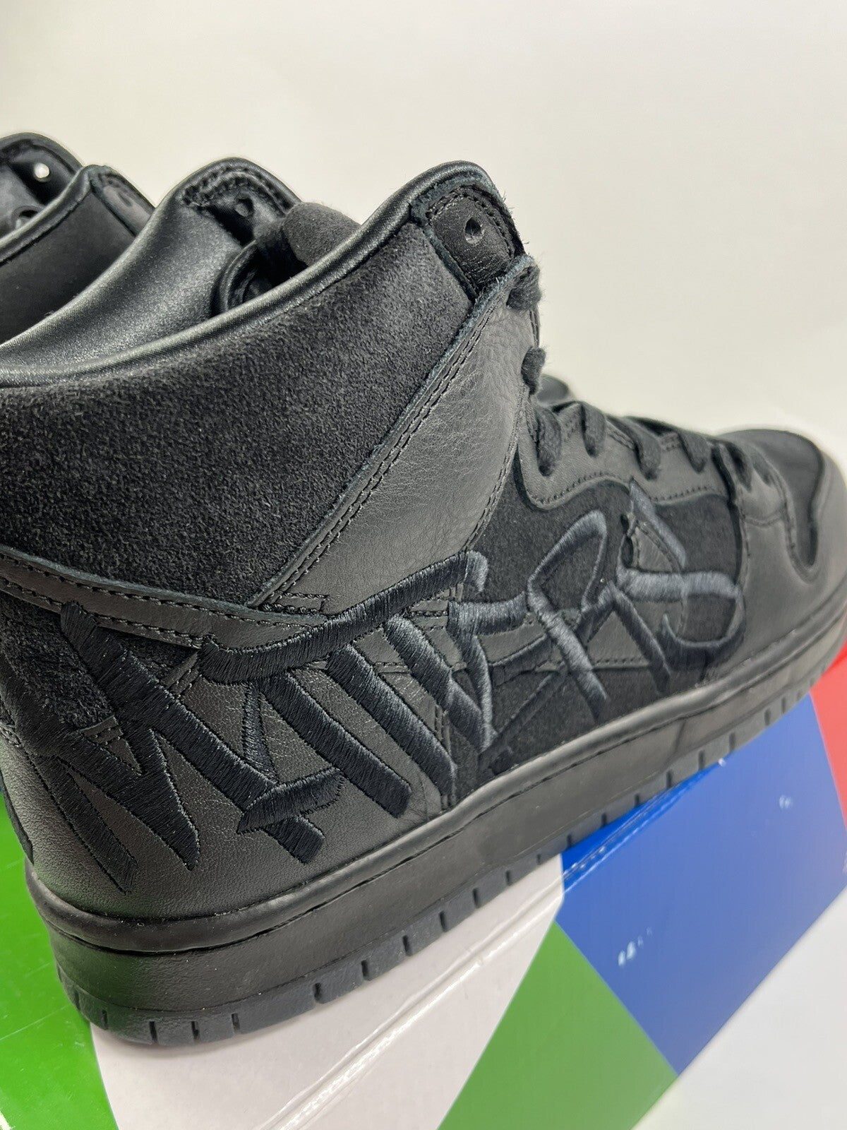 Nike SB Dunk High Pro QS Faust Black Gold, photo 6