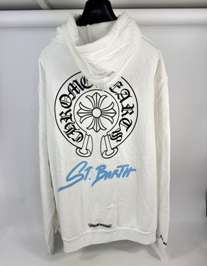 Chrome Hearts St. Barth Exclusive Horseshoe Cross Print Hoodie، الصورة 2