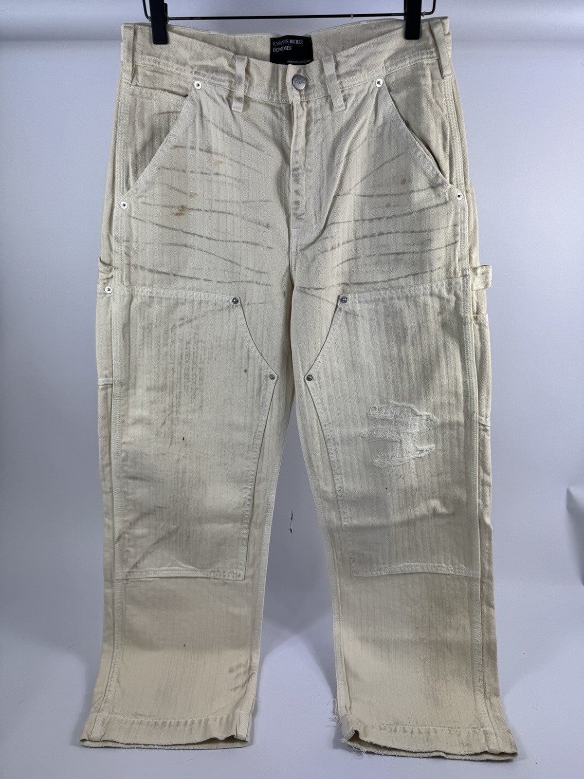 Enfants Riches Deprimes Straight Leg Herringbone Carpenter Pants, photo 2