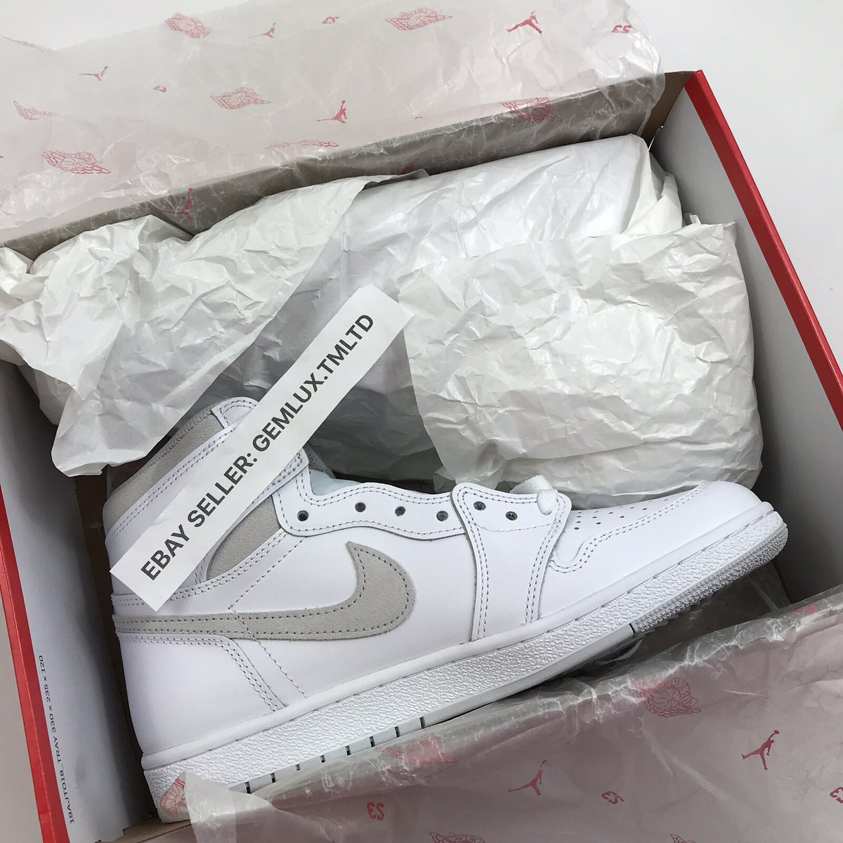 Nike Air Jordan 1 Retro High 85 Neutral Grey Trainers, photo 4
