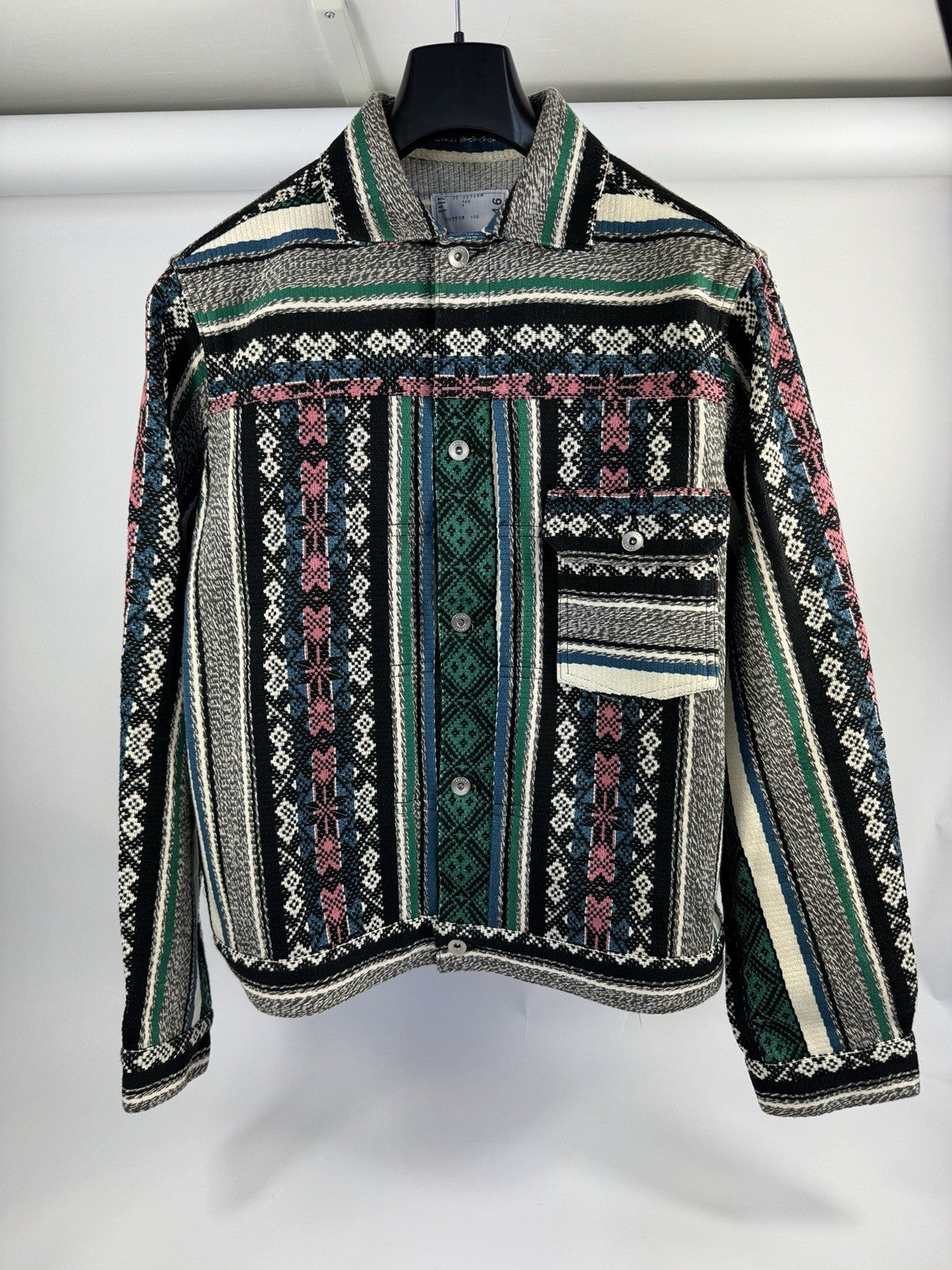 Sacai Rug Jacquard Jacket, photo 3