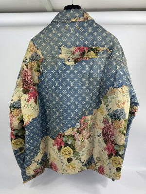 Louis Vuitton x Virgil Abloh Floral Monogram Padded Denim Jacket, photo 3