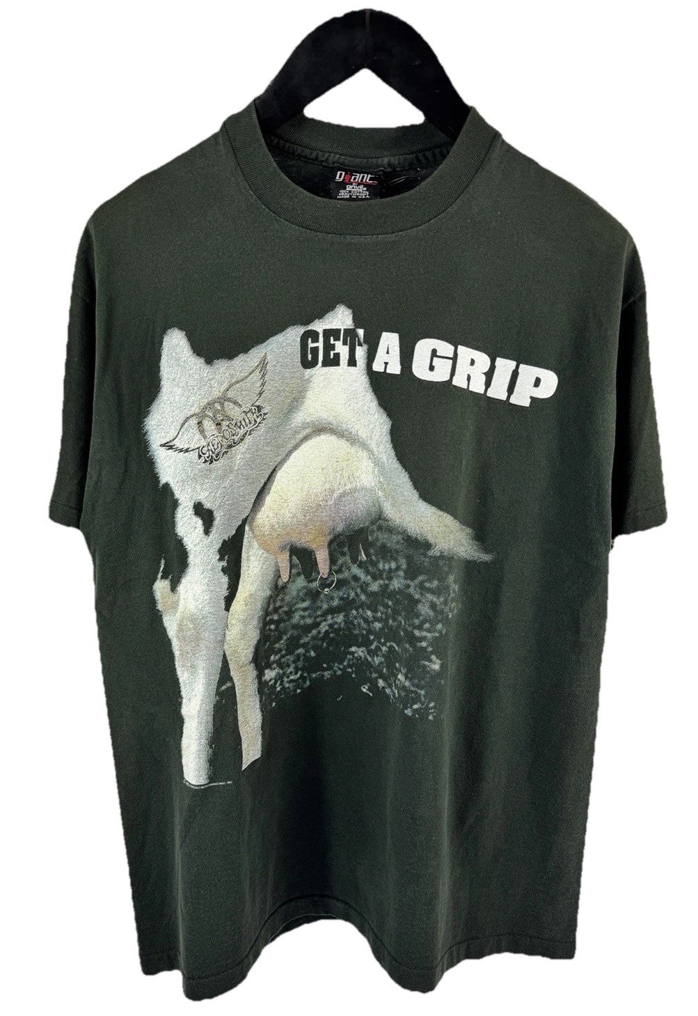Aerosmith 1993 Get A Grip Graphic Print Giant Vintage T-Shirt, photo 2