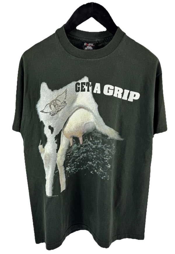 Aerosmith 1993 Get A Grip Graphic Print Giant Vintage T-Shirt, photo 2