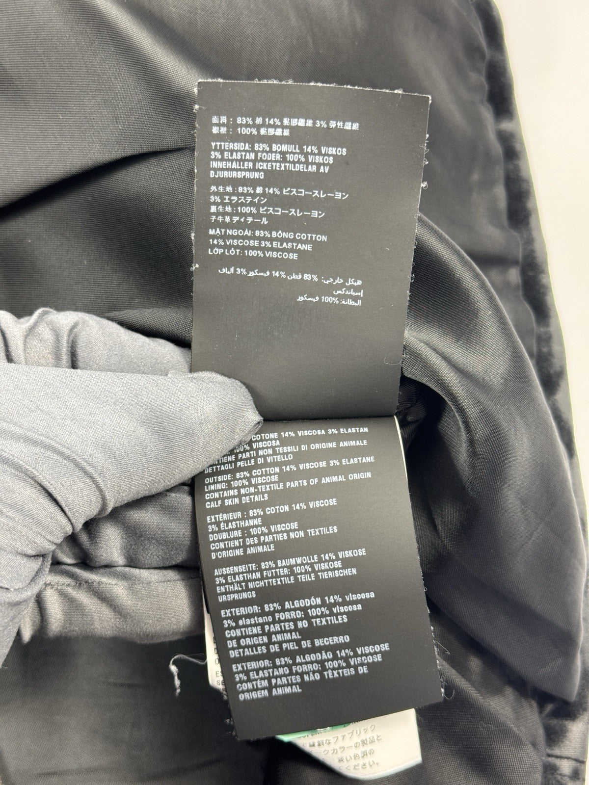 Prada Triangle Logo Velvet Shirt & Trousers, photo 11