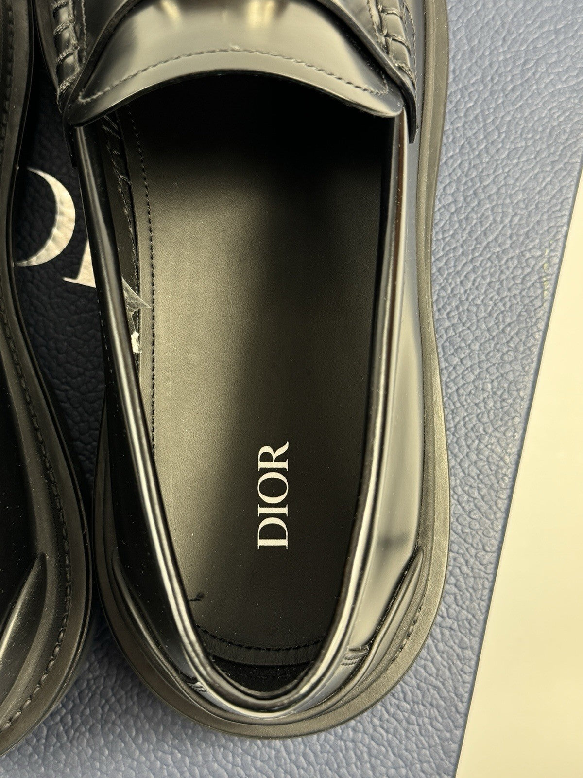 Dior CD Polished Calfskin Loafers, photo 6