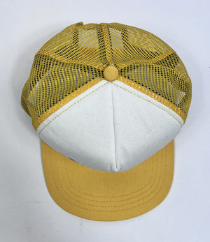 Rhude Trophy Series Embroidered Logo Yellow Trucker Cap（写真5）