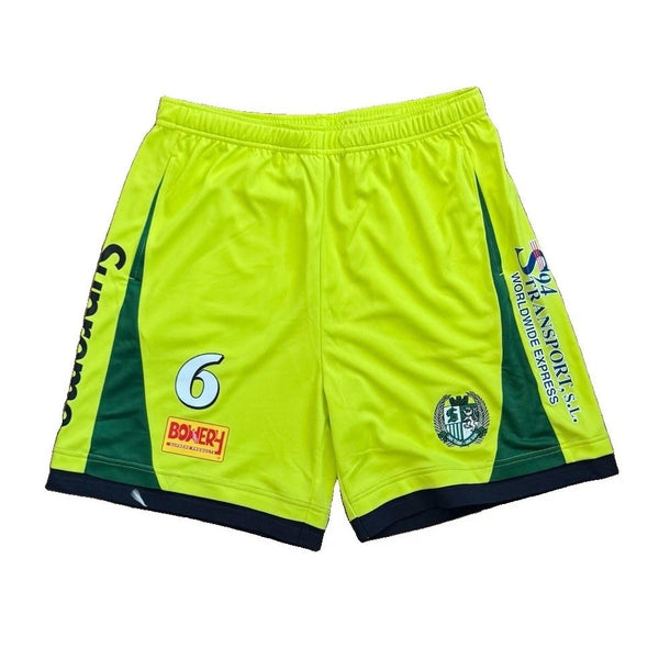 Supreme Logo Print Football Shorts, photo 1