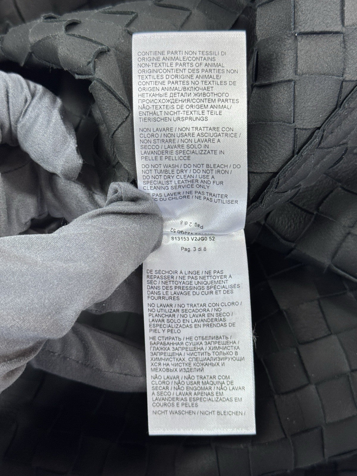 Bottega Veneta Intrecciato Lambskin Shirt, photo 7