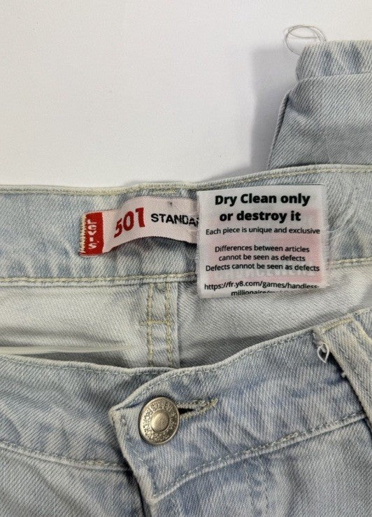 Levi’s Coucou Bebe Changement De Propriétaire Distressed Jeans, photo 7