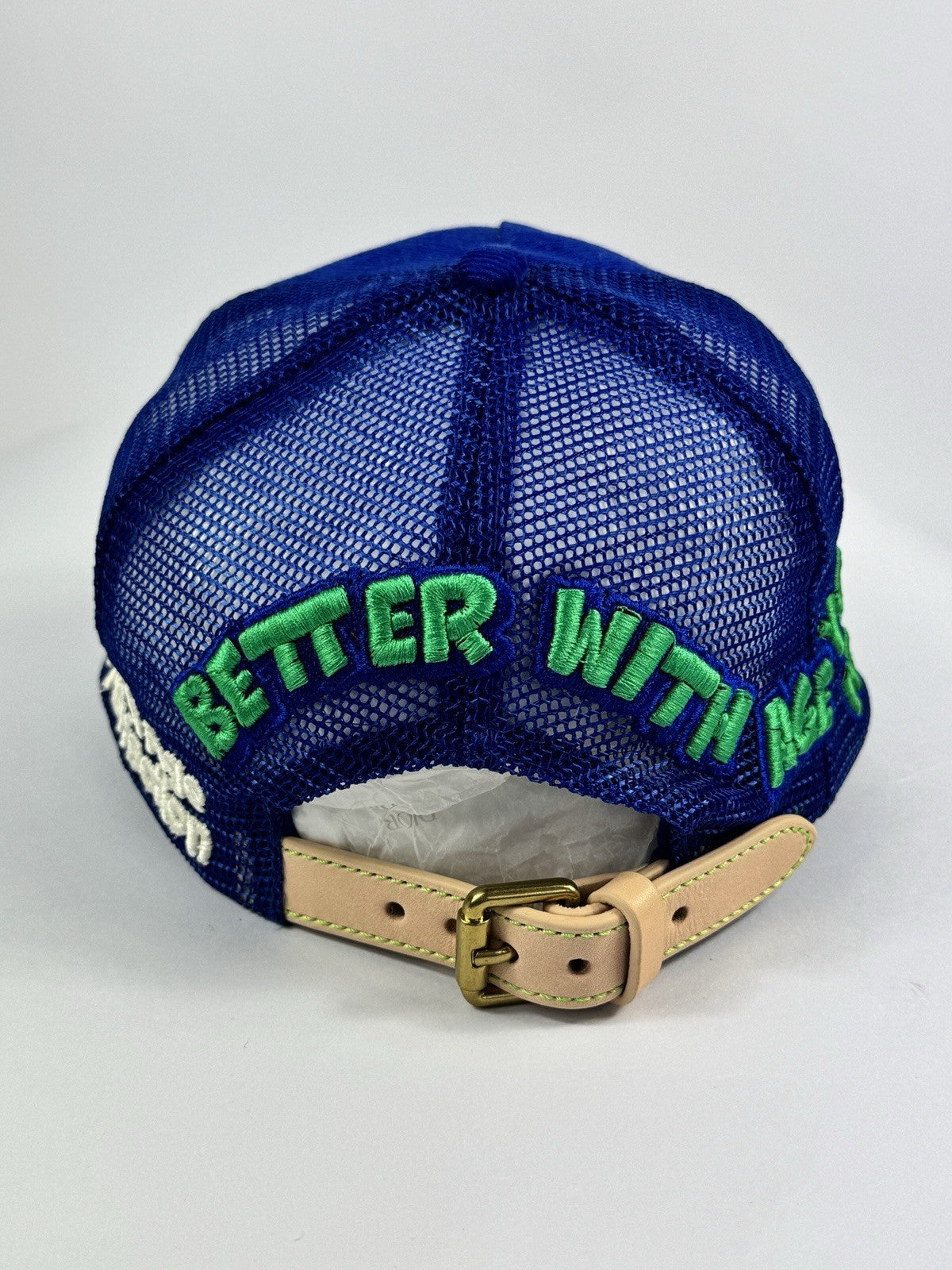 Better With Age Blueprint Brain Embroidered Trucker Cap, photo 5