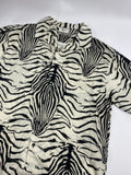 Celine Loose Hawaiian Shirt In Viscose With Zebra Print, photo 4