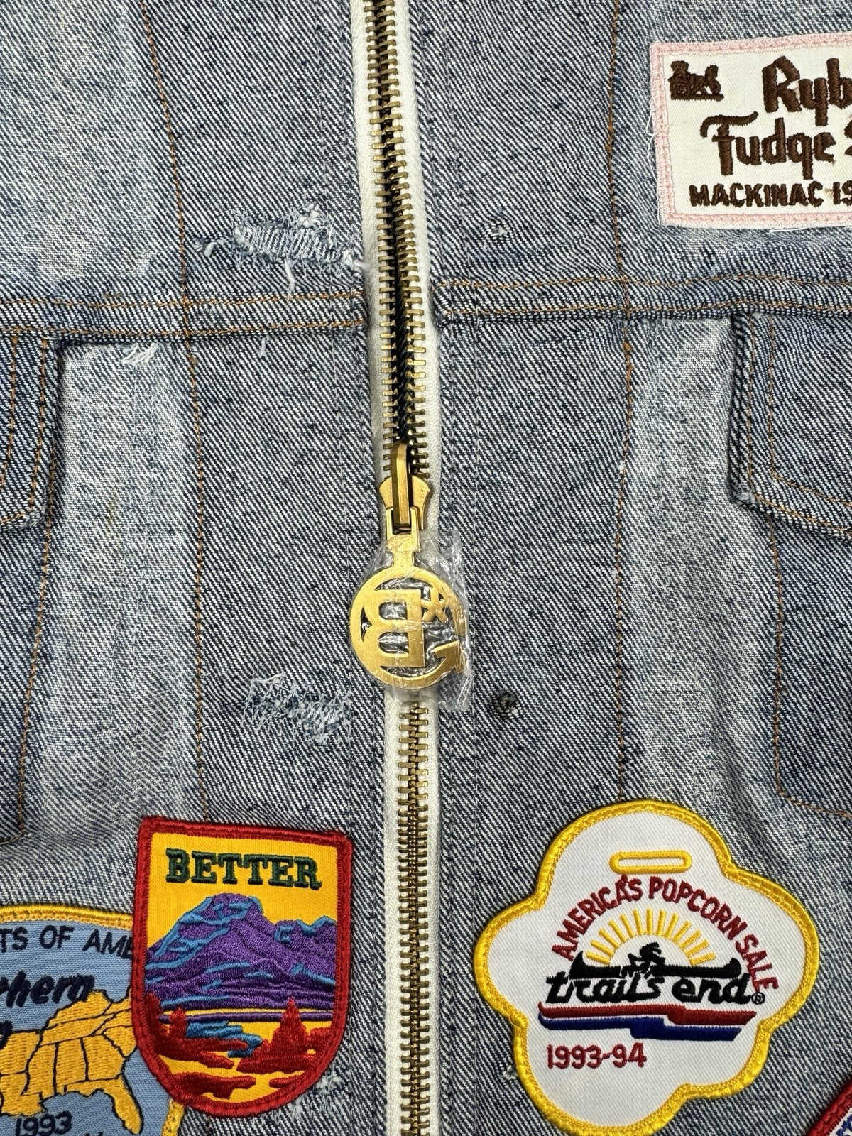 Better With Age Brogue Reconstructed Reversible Trucker Jacket, photo 11