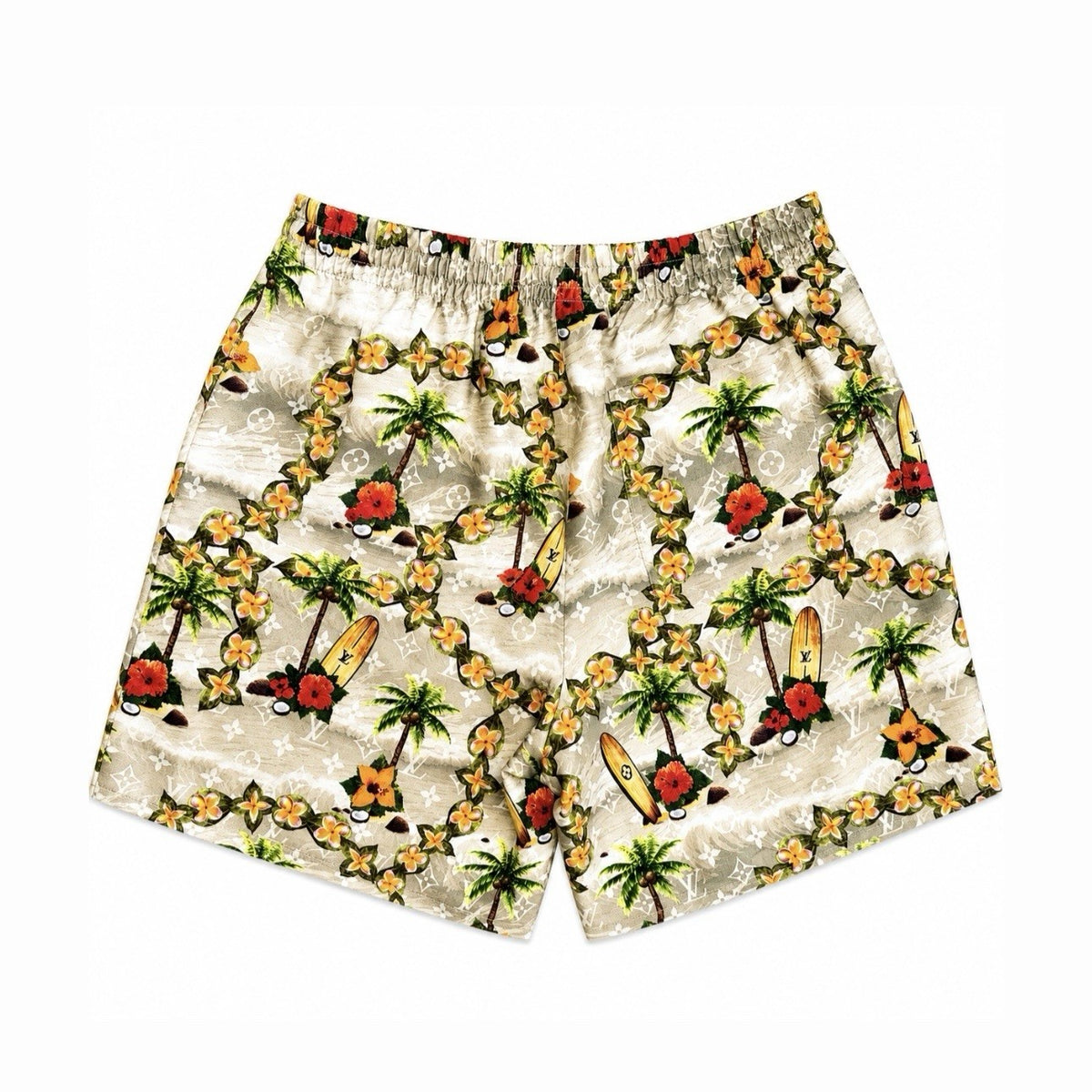 Louis Vuitton x Pharrell Williams Monogram Tropical Silk Shorts, photo 2