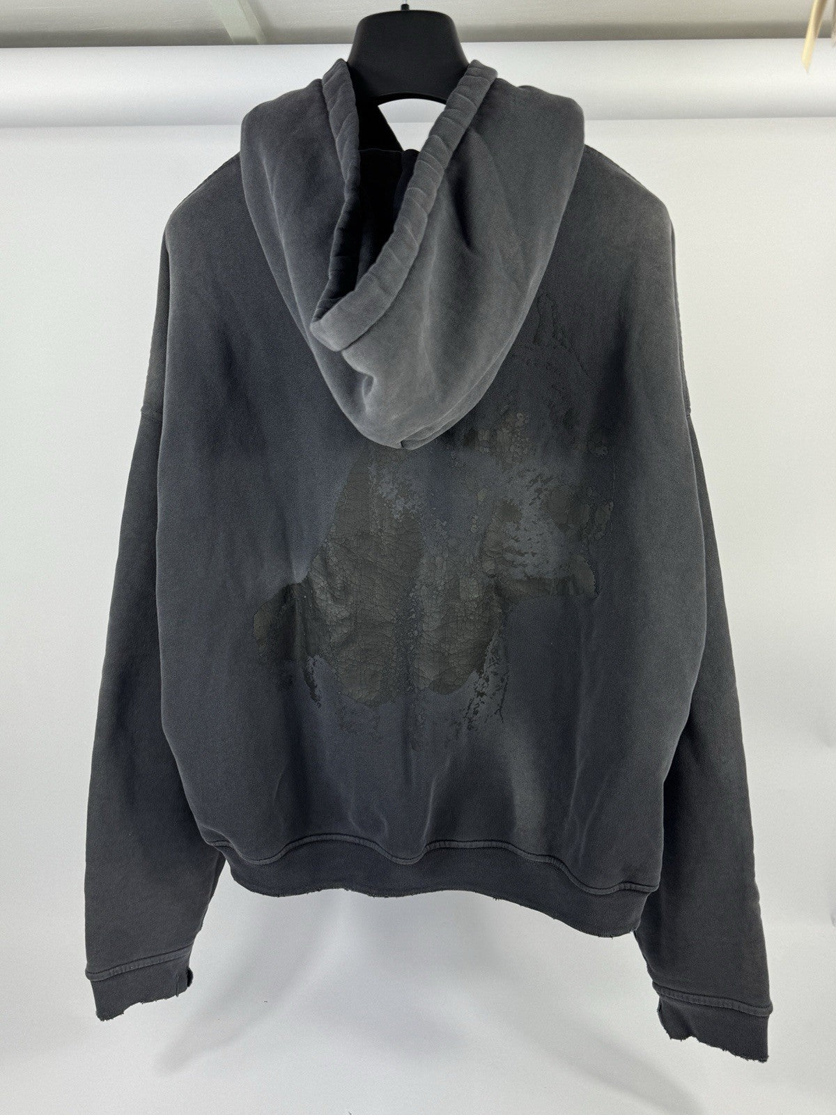 Enfants Riches Deprimes Pit Bull Print Distressed Hoodie, photo 6