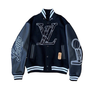 Louis Vuitton x NBA Logo Embossed Varsity Jacket（写真1）