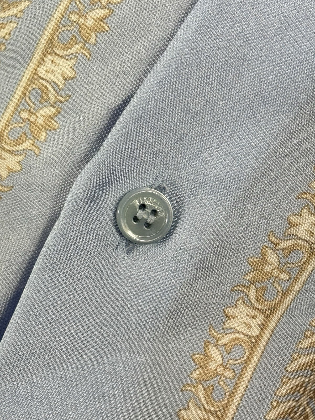 Versace Seascape Print Silk Shirt, photo 7
