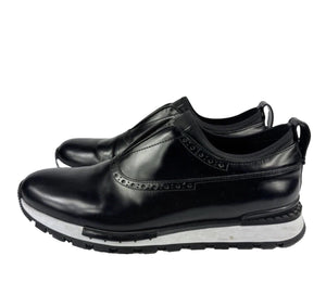 Berluti Black Fast Lane Leather Trainers（写真1）