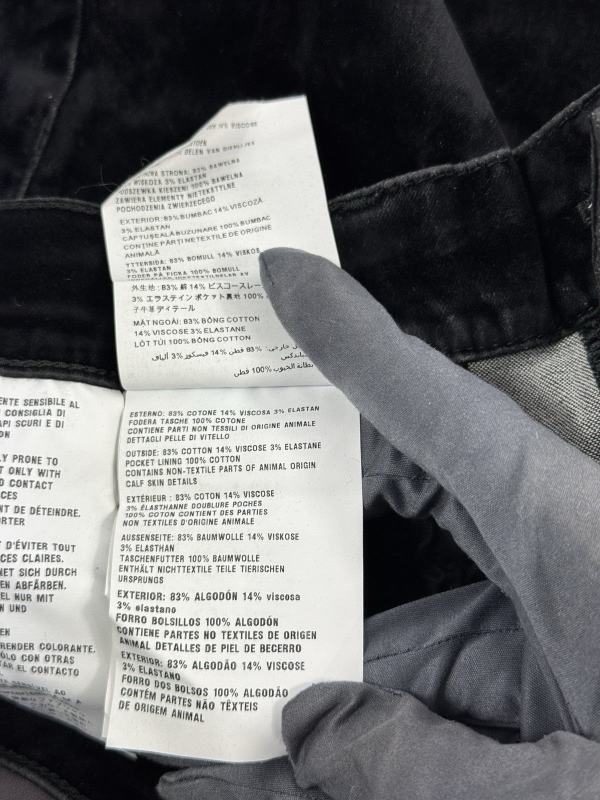 Prada Triangle Logo Velvet Shirt & Trousers, photo 21