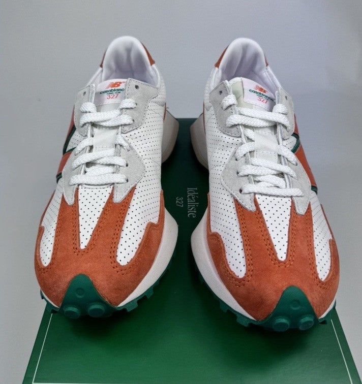 New Balance 327 x Casablanca Tennis Club Moyen Orange Trainers, photo 5