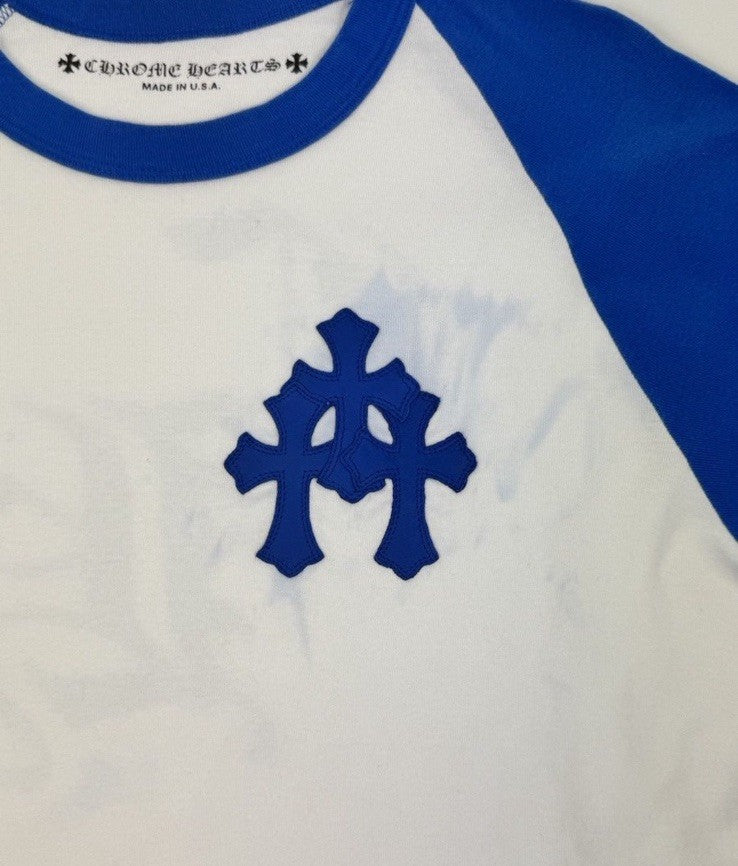 Chrome Hearts 1 of 1 Sample Leather Cross Long Sleeve T-Shirt, photo 8