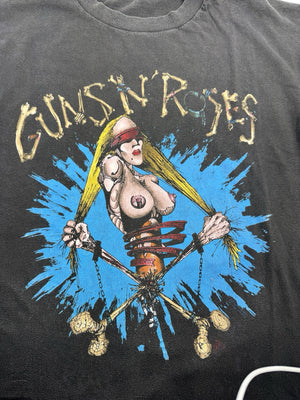 Guns N’ Roses Pretty Tied Up Nude Print 1992 Vintage T-Shirt（写真5）