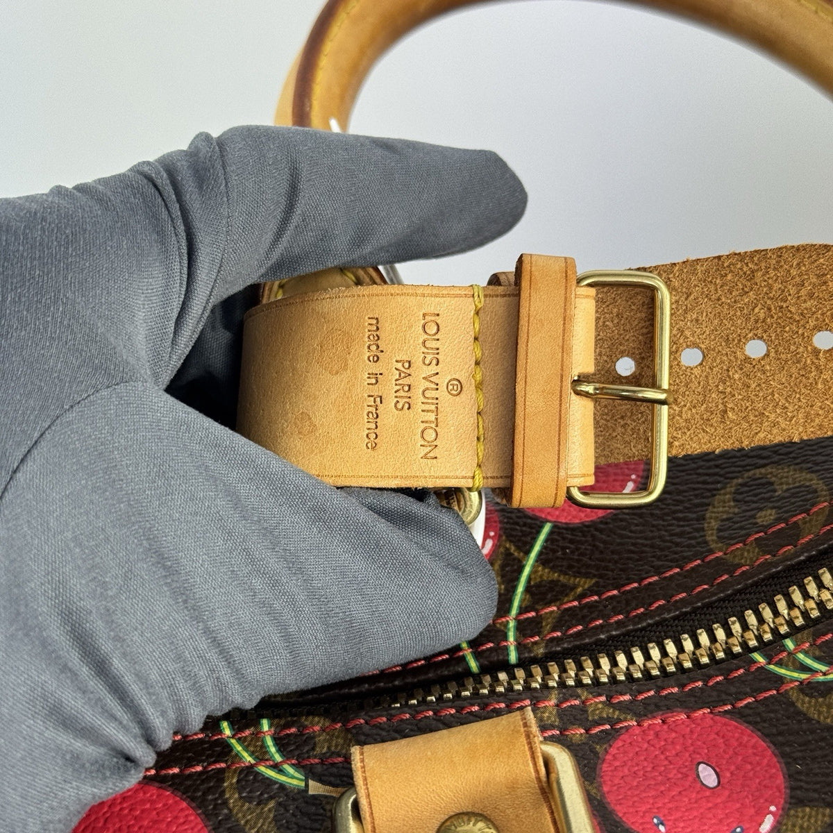 Louis Vuitton x Takashi Murakami Cherry Monogram 45 Keepall Duffle 2005 Cerises, photo 9