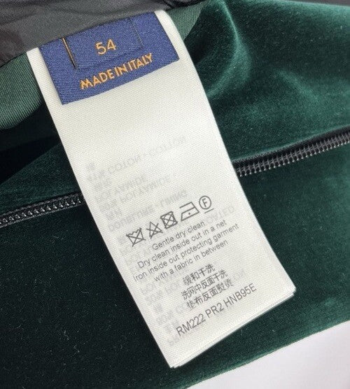 Louis Vuitton x Virgil Abloh Technical Taped Velour Windbreaker Jacket, photo 10