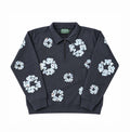Denim Tears Logo Gemstones Half Zip Sweatshirt（写真1）