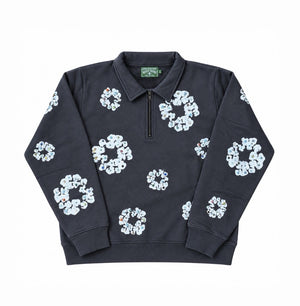 Denim Tears Logo Gemstones Half Zip Sweatshirt（写真1）