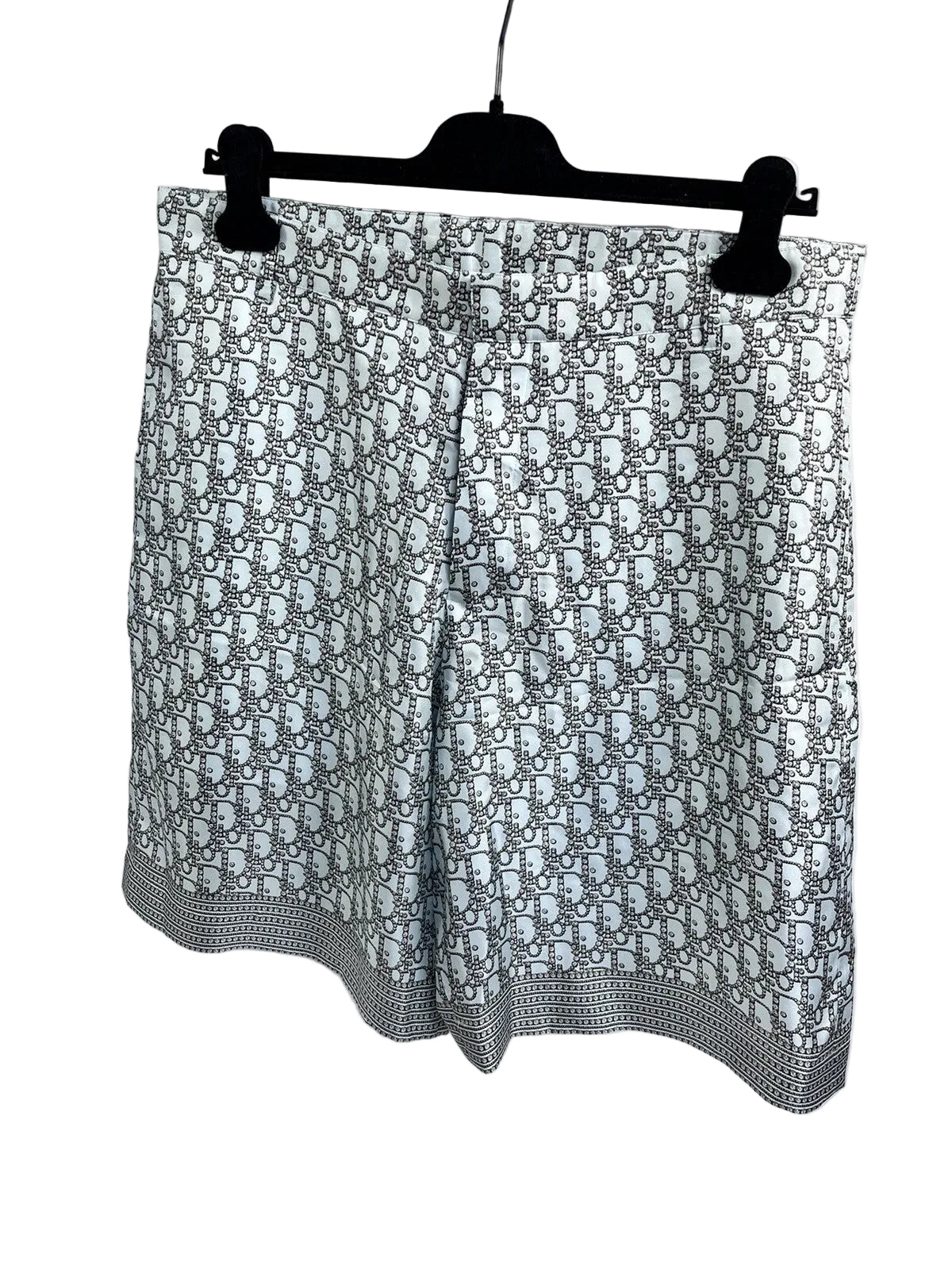 Dior Silk Diamonds Oblique Print Bermuda Shorts, photo 1