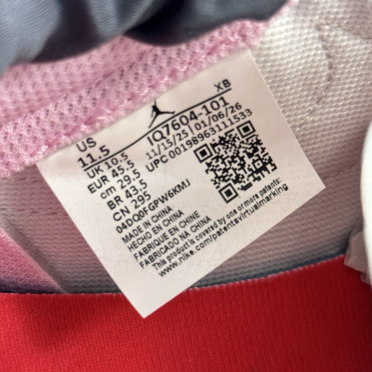 Jordan 1 Retro OG SP x Travis Scott Sail Tropical Pink Sneakers, photo 9